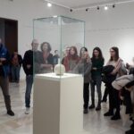 Elevi la Muzeul National de Arta al Romaniei pentru a celebra Ziua Nationala Constantin Brancusi