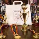 Trofee si medalii pentru copii care participa la competitii sportive